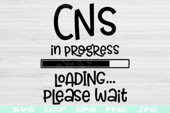 CNS Progress Loading SVG: Crafts & Graphics