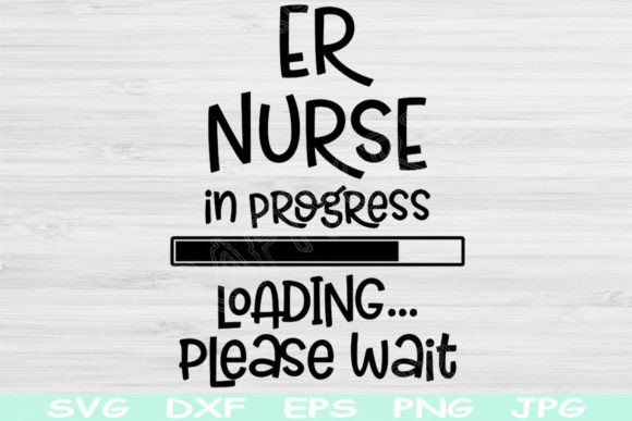 ER Nurse Loading SVG: Crafts & Graphics Review