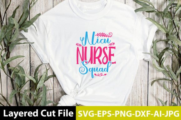 Nicu Nurse Squad SVG Design: Graphics for Crafts