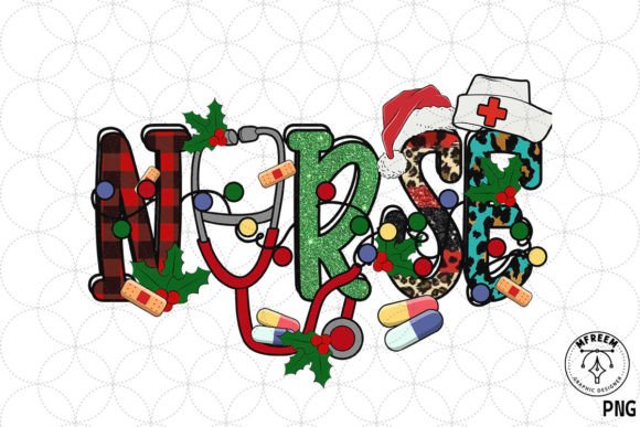 Nurse Christmas SVG: Crafts & Graphics
