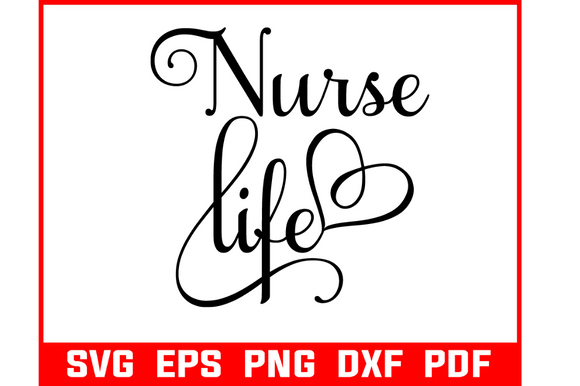 Nurse Life Svg Bundle: Graphics for Crafts