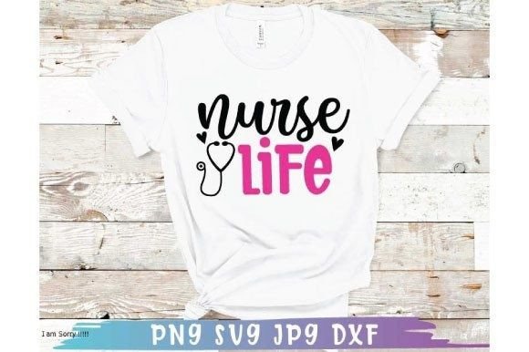 Nurse Life Svg: Graphics for Crafts & Blogs
