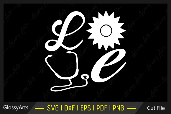 Nurse Love SVG: Graphics for Crafts & Blogs