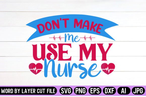 Nurse Voice SVG for Crafts & Graphics