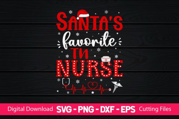 Santa’s Favorite TN Nurse: Graphics for Crafts